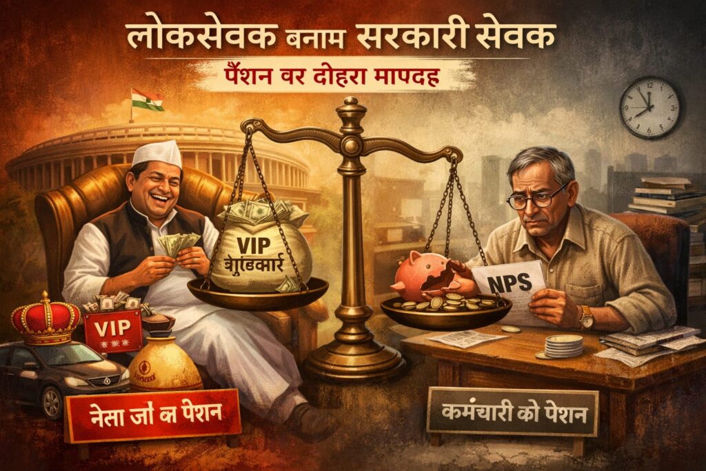 लोकसेवक’ बनाम ‘सरकारी सेवक’—पेंशन की विसंगति और नैतिकता का प्रश्न