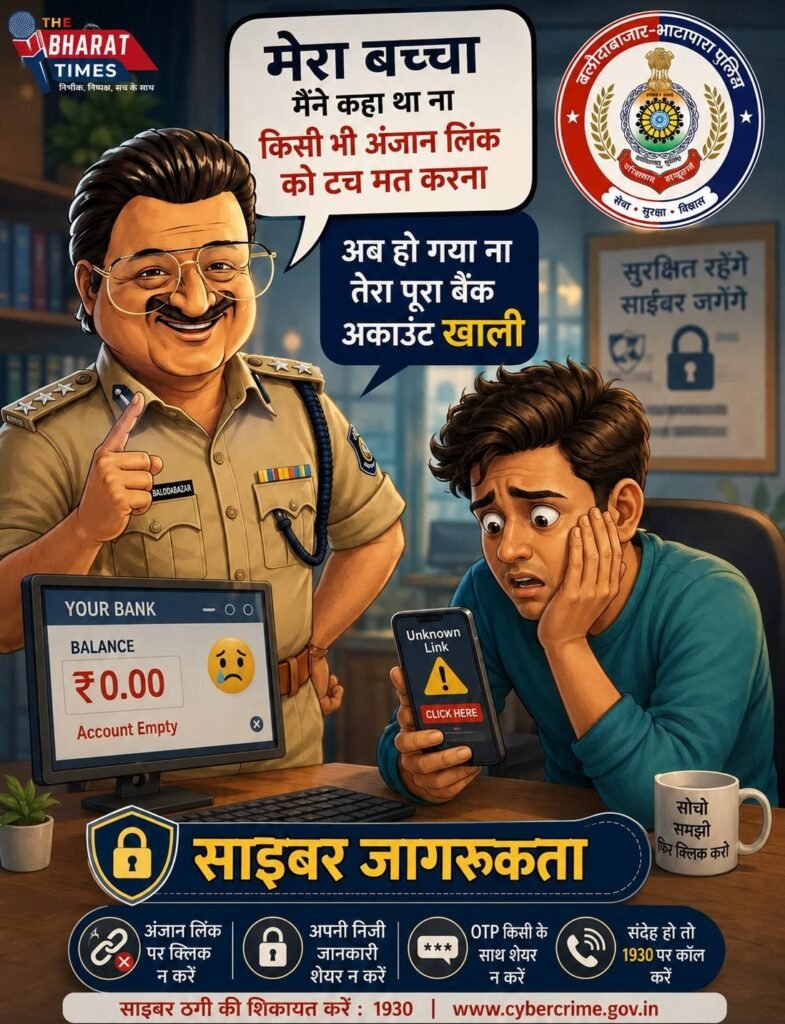 एक क्लिक की गलती और पलभर में खाली हो सकता है बैंक खाता, पुलिस ने जारी की बड़ी चेतावनी