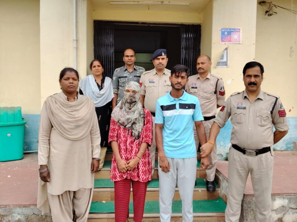 प्रेम संबंध में बनी बाधा तो रच दी हत्या की साजिश, प्रेमी-प्रेमिका गिरफ्तार
