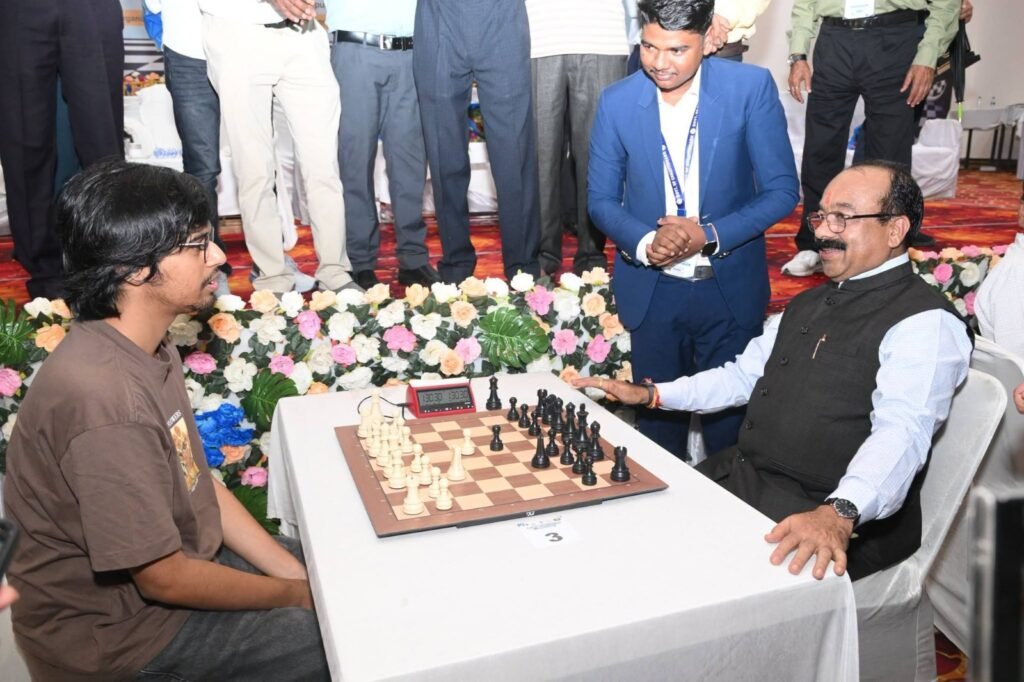 उप मुख्यमंत्री अरूण साव ने अखिल भारतीय फिडे रेटेड शतरंज प्रतियोगिता का किया शुभारंभ
