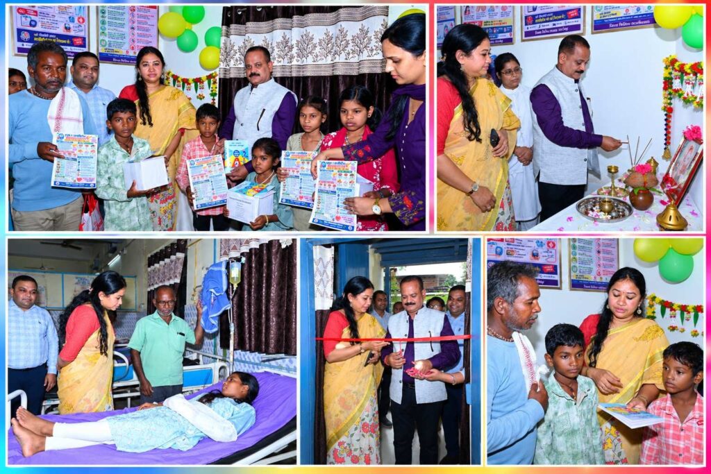 जिला अस्पताल में टाइप-1 डायबिटीज क्लिनिक का शुभारंभ, 6 बच्चों को वितरित की गई डायबिटीज किट