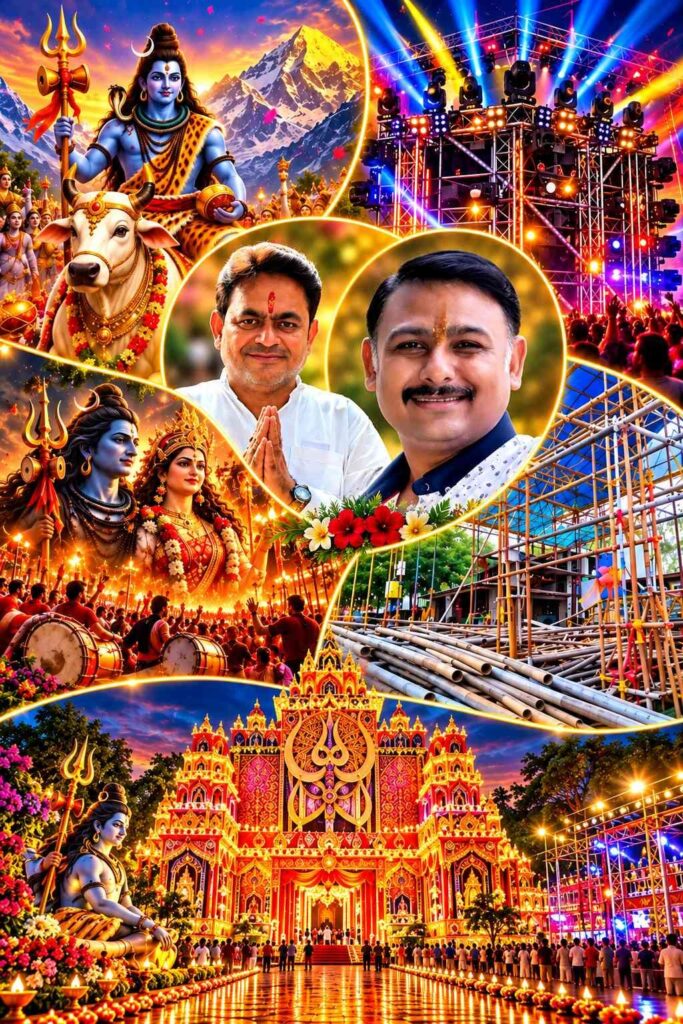 50वें वर्ष में भव्य रूप लेगा मध्य नगरी दुर्गा उत्सव, कोलकाता के कारीगर बनाएंगे आकर्षक पंडाल